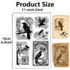 CRASPIRE Raven Stamps - Retro Silicone Seal Stamps view 2