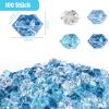 Catelves 100 Pcs Blue Decorative Stones view 2