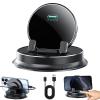 HItianya Car Phone Holder, Multifunctional, 360° Rotating, Anti-Slip Dashboard Mount, Compatible with All Models (1 pc) view 1
