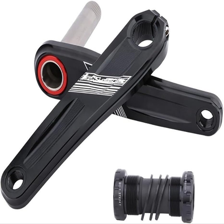 170 mm MTB Hollow Integrated Crankset for 9/10/11/12-Speed Bikes with BSA Bottom Bracket