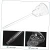 ifundom Skull Self-Watering Device, Borosilicate Glass, Silver view 3