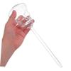 ifundom Skull Self-Watering Device, Borosilicate Glass, Silver view 4