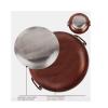 32 cm Chinese Copper Charcoal Hot Pot with Chimney view 4