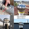 Rotating Stainless Steel Chimney Cap and Roof Ventilator view 2
