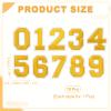PATIKIL Embroidered Number Patches - 10 Pack view 2