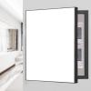 Electrical Panel Cover, Vertical Wall Decor for Concealing Breaker and Meter Boxes, White, 35 x view 1