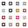 Square Patches 2-Pack Faux Leather for Sewing (Dark Brown) view 4