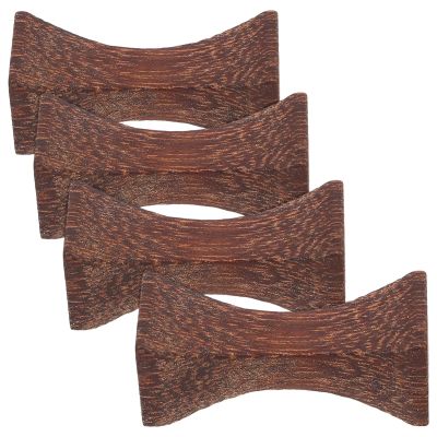 Mobestech 4-Piece Wooden Chopstick Holder