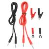Test Lead Kit, Banana Plug to 6-in-1 6 mm Insert Plate, Alligator Clamp/Holder, Probe Cable, P1041B view 2