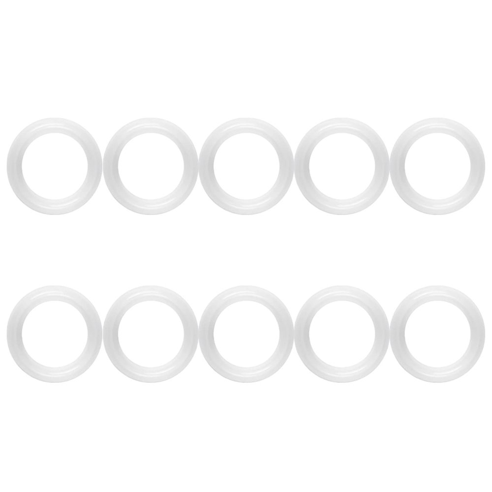 10-Piece 5-Inch Industrial Flange Silicone Gasket Set