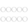 10-Piece 5-Inch Industrial Flange Silicone Gasket Set view 1