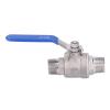 Stainless Steel 3/4-Inch NPT Ball Valve with Heavy-Duty Handle for Water, Oil and Gas view 2