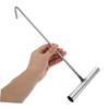 Amosfun Heavy-Duty Stainless Steel T-Handle Manhole Hook with Ergonomic Grip view 4