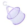 HOOTNEE Portable Violet Fabric Drying Basket for Makeup Sponges and Socks view 1
