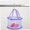 HOOTNEE Portable Violet Fabric Drying Basket for Makeup Sponges and Socks view 4
