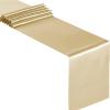 SueaLe Solid Color Event Table Runners view 1