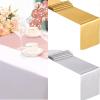 SueaLe Solid Color Event Table Runners view 2