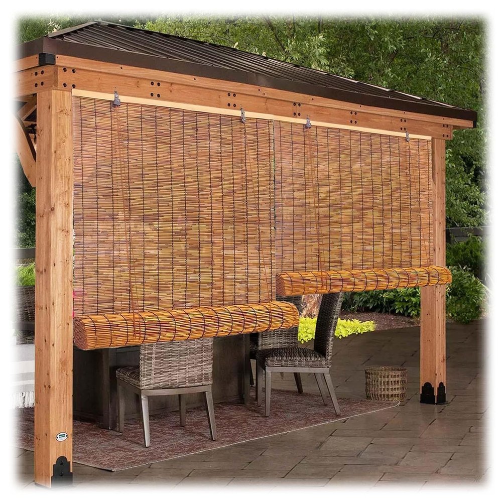 Bamboo Outdoor Roller Shade