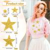 YQQYG 8-Piece Star Iron-On Patches view 2