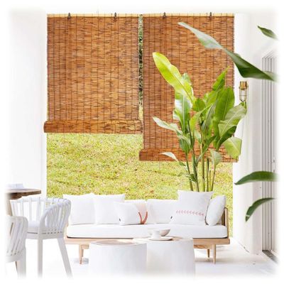 BZCKBZ Retro Bamboo Shade