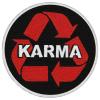 EmbTao Karma Embroidered Iron-On Patch view 1