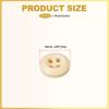 PATIKIL Wooden Buttons 2/5 Inch (10mm) 80 Pack view 2