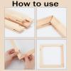 letsinstyle Wooden Canvas Frames with 20 Tacks view 3