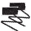Letsinstyle 2 Pack 5 Yards 0.59" Wide Elastic Sequin Trim view 1