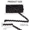 Letsinstyle 2 Pack 5 Yards 0.59" Wide Elastic Sequin Trim view 2