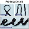 Letsinstyle 2 Pack 5 Yards 0.59" Wide Elastic Sequin Trim view 3