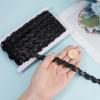 Letsinstyle 2 Pack 5 Yards 0.59" Wide Elastic Sequin Trim view 4