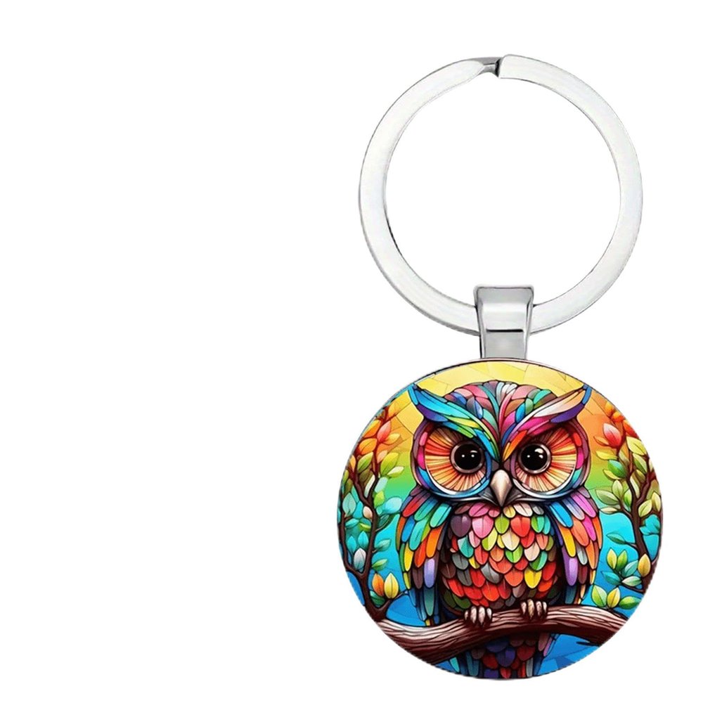 Owl Keychain for Women | Cute Animal Keychain for Adults & Kids - Modern Accessory & Gift