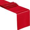 SueaLe Solid Color Event Table Runners view 1