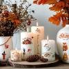 RCYHCY 6-Piece Autumn Candle Tattoo Water Transfer view 4