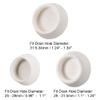 QUARKZMAN Drain Stopper Set, 3 Sizes with Hanging Ring view 4
