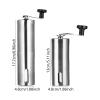 Durable 304 Stainless Steel Manual Coffee Grinder with Ceramic Burr and Adjustable Grind Size view 4