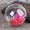 Exquisite Clear Hanging Hollow Drop Ornament 10cm view 3