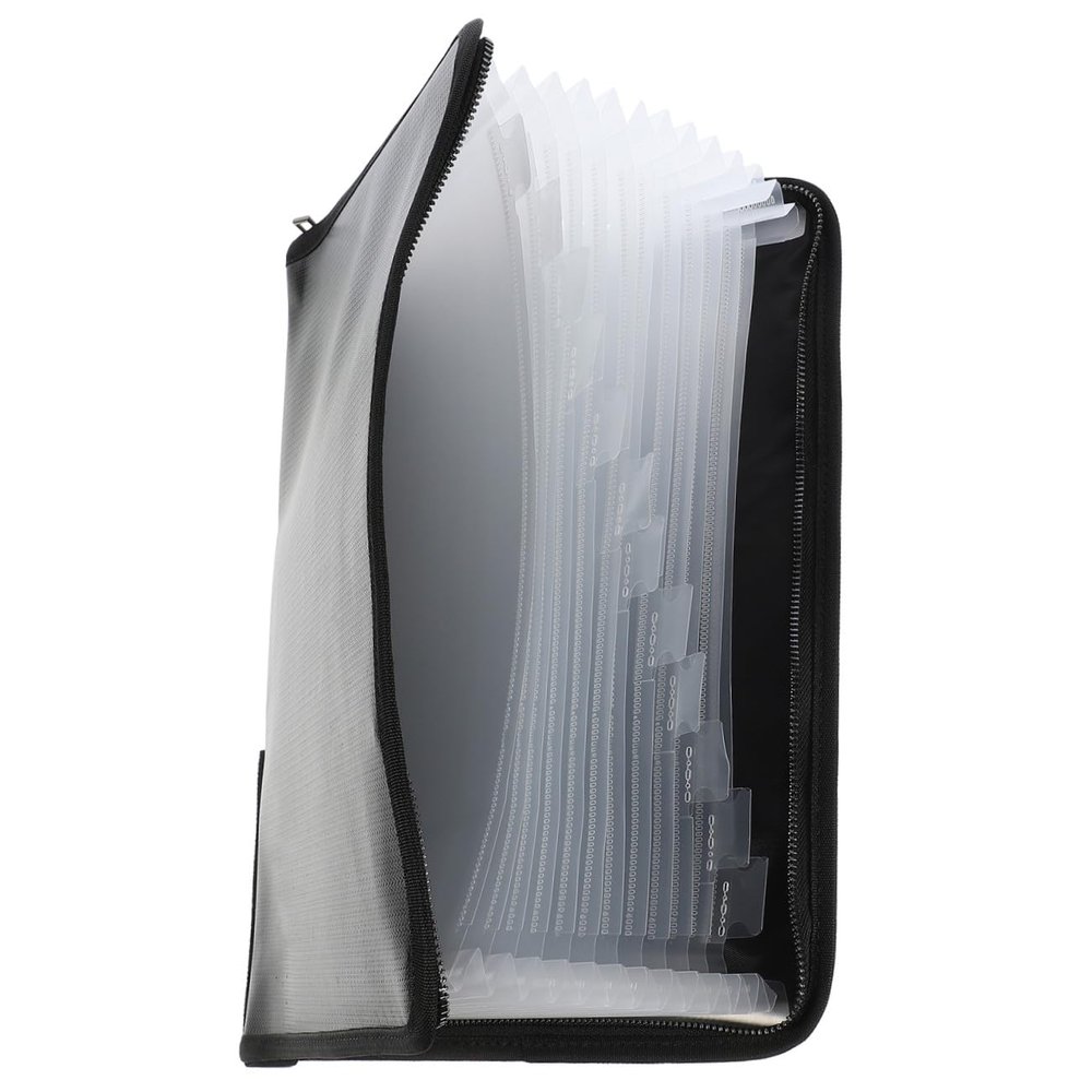 1-Piece Fireproof Silicone-Coated Fiberglass Document Bag