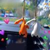 SueaLe Pack of 10 Sunlight-Activated Duck Pendants view 2
