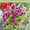 Generic Planter Basket Liners for Outdoor Use, Felt Liners with Water Collection, 3-Pack view 2