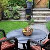Generic Planter Basket Liners for Outdoor Use, Felt Liners with Water Collection, 3-Pack view 3