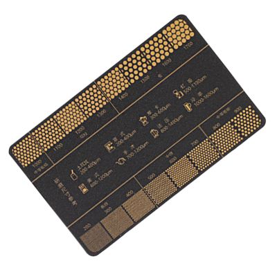 Coffee Measuring Ruler & Grind Size Chart