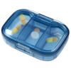 3x Daily Pill Organizer - Compact Travel Pill Box view 1