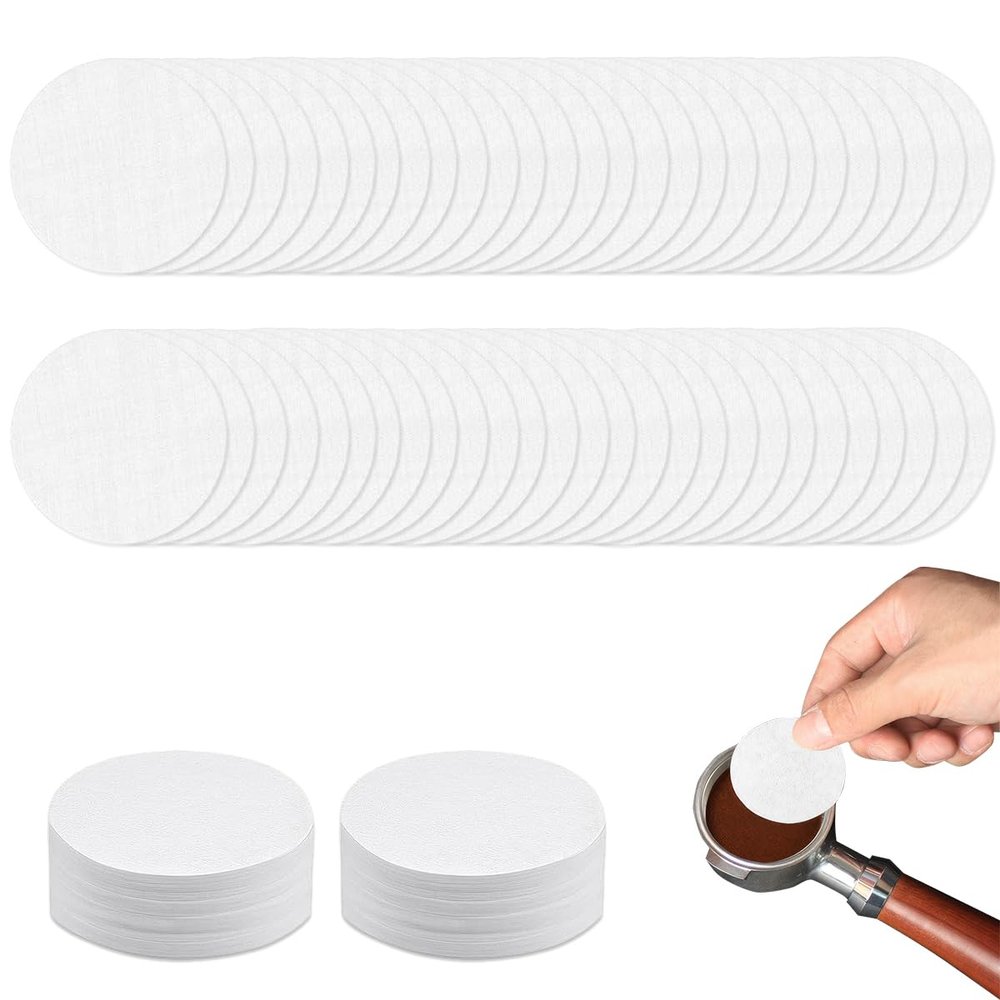 200 Count Espresso Paper Filters, 58 mm