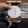 200 Count Espresso Paper Filters, 58 mm view 2