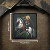Velcro Patches, Tactical Military Badges, Knight on Horseback Battle Patch view 2