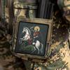 Velcro Patches, Tactical Military Badges, Knight on Horseback Battle Patch view 3