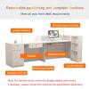 ZXCASDF Modern Multifunctional Reception Counter for Offices, Right-8, 100 cm / 39.4 in view 4