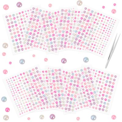 1650 Self-Adhesive Half Pearls DIY