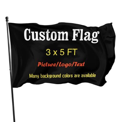 HWFOI Personalized Flag, Design Your Own, 2 x 3 ft